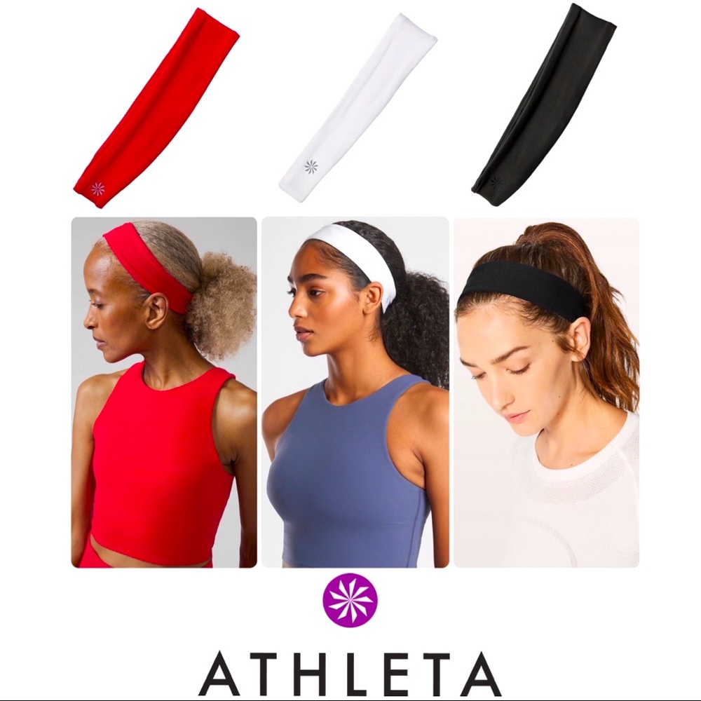 (3) Athleta: Vital Headband in Powervita - Picture 1 of 13
